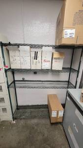 lot 2893 image: 4-Tier Green Metro Rack