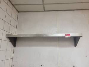 lot 15573 image: 4ft Stainless Shelf
