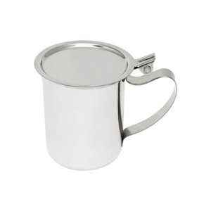 lot 36194 image: Excellante 10 oz stainless steel stacking pot, comes in each