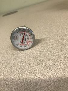 lot 36220 image: 512inch Long Dial frothing thermometer