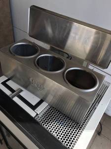 lot 36265 image: Server DI-3 92040 3 Qt. Triple Cone Dip Warmer - 120V, 180W