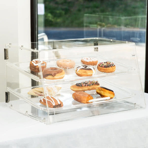 lot 36248 image: Pinch (disp-2) 21 2-tray Food Display Case Brand