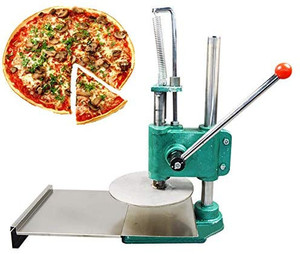 lot 1997 image: INTBUYING 9.5inch Manual Pizza Dough Press Machine Pastry Press Premade Pizza Dough Pizza Presser