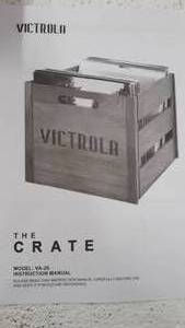 lot 11529 image: victrola the crate vynal crate