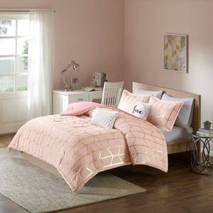 lot 11536 image: Intelligent Design Raina 4-Pc. TwinTwin Xl Comforter Set Bedding