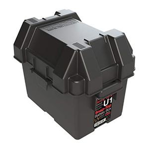 lot 11574 image: NOCO HM082BKS Group U1 Snap-Top Battery Box for Mobility and Lawn and Garden Batteries, Black