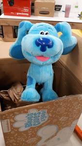 lot 16690 image: Blues Clues & You Dance-Along Blue Plush