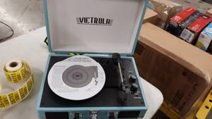 lot 16692 image: Victoria vinyl record Player