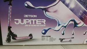 lot 16696 image: Jetson Jupiter light up Folding kick Scooter