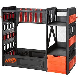 lot 16741 image: NERF Elite Blaster Rack