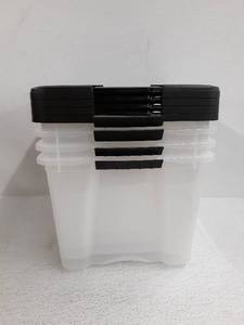 lot 19485 image: 4 Storage Containers