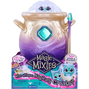 lot 19486 image: Magic Mixies - Magical Mist Maker Cauldron with 8 Interactive Plush Toy and 50