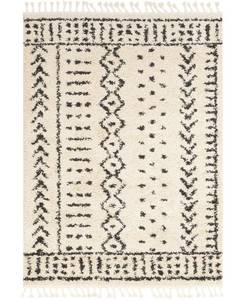 lot 38179 image: Surya Berber Shag Bbe-2311 Charcoal 53 x 73 Area Rug