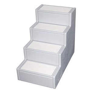 lot 38187 image: Pet Gear Easy Step IV Pet Stairs, 4-Step for CatsDogs, PortableLightweight, Sturdy