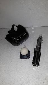 lot 39966 image: Star Wars Jedi Challenges AR Headset with Lightsaber Controller and Tracking Beacon (Lenovo AR-7561N, (Retail Price $89.00)