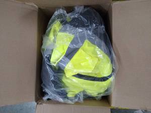 lot 49820 image: Series Jacket H-vis Lime Bomber Jacket SIZE 2XL