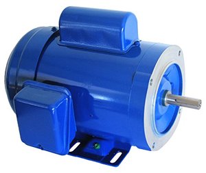 lot 49861 image: Hallmark Industries MA0507A AC Motor, 34 hp, 1725 RPM, 1PH60 hz, 115208-230V AC, 56CTEFC, Cap Start, with Foot, SF 1.15, Steel (Pack of 1)