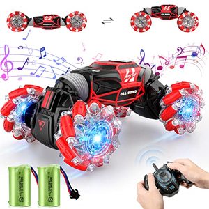 lot 2568 image: NBPOWER Remote Control Car for Boys 8-12, 4WD RC Cars  Off Road Rc Car  RC Stunt Cars with 2 Rechargeable Batteries (116 Scale)