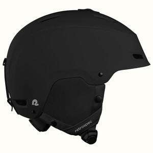 lot 2581 image: Zephyr Ski & Snowboard Helmet, Matte Black - 55.5-59 cm