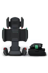 lot 2596 image: Mifold Hifold Fit & Fold Booster Seat, Adjustable Narrow, Foldable Booster Car Seat for Everyday, Travel, Carpooling and More - Slate Grey