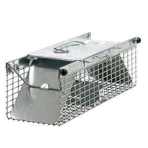 lot 6197 image: Havahart 1025 Small 2-Door Professional Live Animal Cage Trap for Rat, Squirrel, Chipmunk, and Weasel