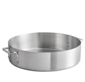 lot 6229 image: Winco AXBZ-24 24 qt Aluminum Braising Pot