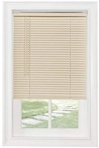 lot 7180 image: Achim Home Furnishings Cordless GII Morningstar 1 Light Filtering Mini Blind, Length 72 in