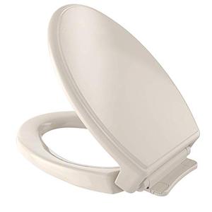 lot 7202 image: TOTO SS154#03 Traditional SoftClose Elongated Toilet Seat, Bone