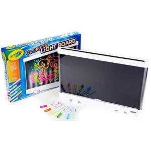 lot 8231 image: Crayola Ultimate Light Board Drawing Tablet, Gift for Kids, Ages 6, 7, 8, 9 White