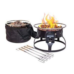 lot 8258 image: Camp Chef GCLOGD Outdoor Camping Redwood Fire Pit