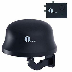 lot 8299 image: 1byone Outdoor TV Antenna with Omni-Directional Long Range Reception 4K 1080P