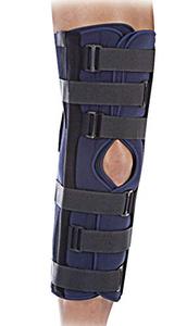 lot 8309 image: United Ortho 61020 3-Panel Knee Immobilizer, 20, Navy