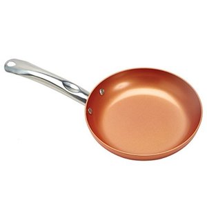 lot 6194 image: Copper Chef Non-Stick Fry Pan, 8 Inch - Skillet with Ceramic Non Stick Coating. Perfect Cookware For Saute And Grill