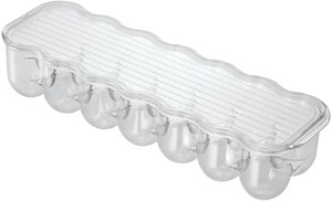 lot 2332 image: iDesign Fridge Bin 21 Egg Compartment - Retail $14.99