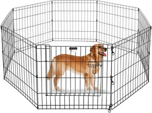 lot 2337 image: Pet Playpen Octagon 24x24-inch - Retail $49.99