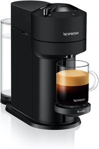 lot 2370 image: Nespresso - Vertuo Next Espresso Machine by Breville - Black Matte - Retail $151.99