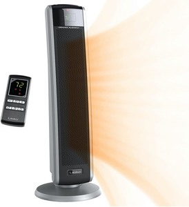 lot 2383 image: Lasko - Ceramic Element Tower Heater  - Retail $72.09