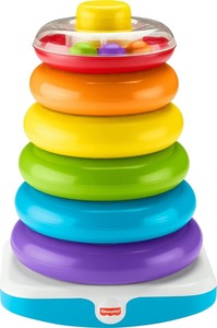 lot 2385 image: Fisher Price - Giant Rock a Stack - Retail $15.99
