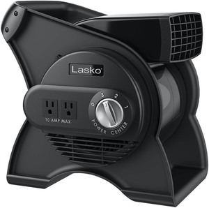 lot 2379 image: Lasko - High Velocity Pro Pivoting Utility Fan for Cooling - Retail $49.80