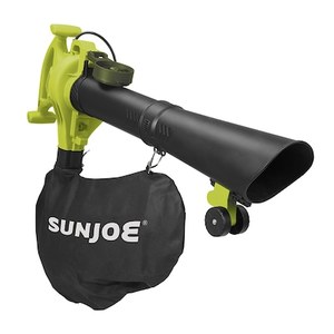 lot 2399 image: Sun Joe - 3-in-1 Electric Blower - Green - Retail $64.68