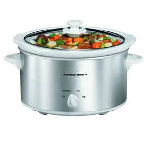 lot 2421 image: Hamilton Beach - 4-Qt. Slow Cooker - Retail $36.99