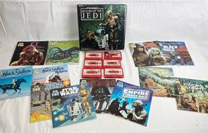 lot 7574 image: STAR WARS - Cassette Story Book Set - ET, Dark Crystal, Black Stallion Empire Strikes Back and More - Highly Collectible