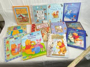 lot 7601 image: Lot of Collectible and Fun Winnie the Pooh Books - All Varieties