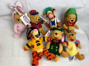 lot 7606 image: Lot of 7 Disney Babies - Various Winnie the Pooh &amp Friends - New w original tags