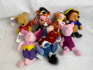 lot 7609 image: Lot of 7 Disney Babies - Various Winnie the Pooh &amp Friends - New w original tags