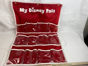 lot 7613 image: My Disney Pals - Canvas Wall Hanging Display Hanger