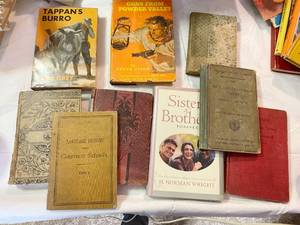 lot 7709 image: Lot of Vintage Books - See titles - Theres some rare ones here
