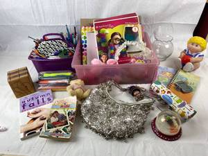 lot 9113 image: Lot of Kids Activates, Books, Art Supplies, Wood Puzzles and More