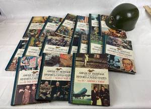 lot 9145 image: American Heritage  History of the UNITED STATES, Set of 1-16