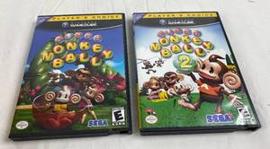 lot 9168 image: Nintendo Game Cube Games - Super Monkey Ball 1 & 2